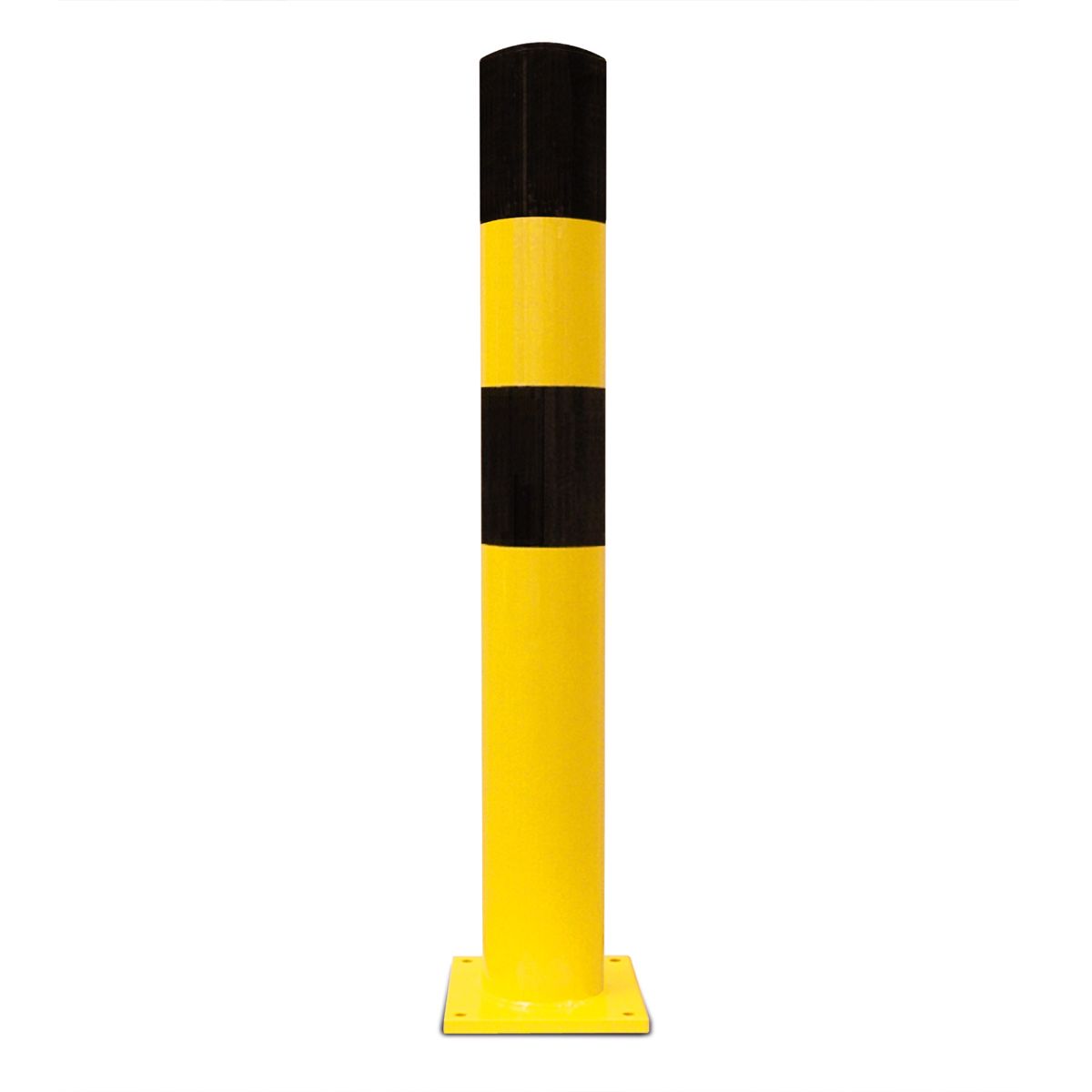 Heavy-Duty Warehouse Bollard (194-279mm) Bolt-Down