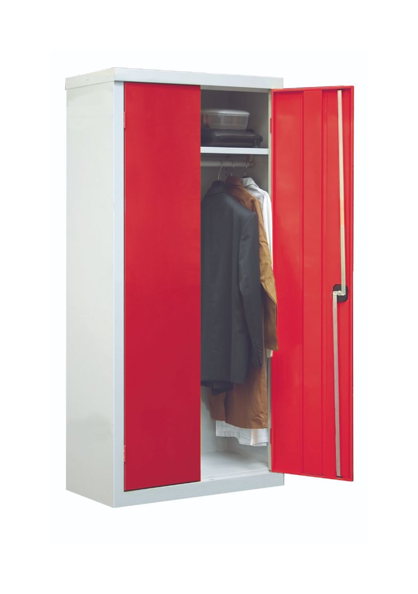 Standard Steel Workplace Clothing Cupboard 1800mm x 900mm x 460mm