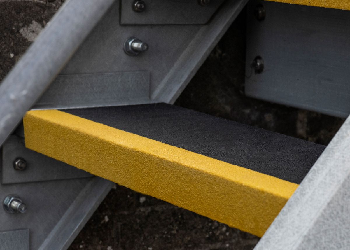 Non-Slip Outdoor Stair Tread Covers 345mm x 55mm