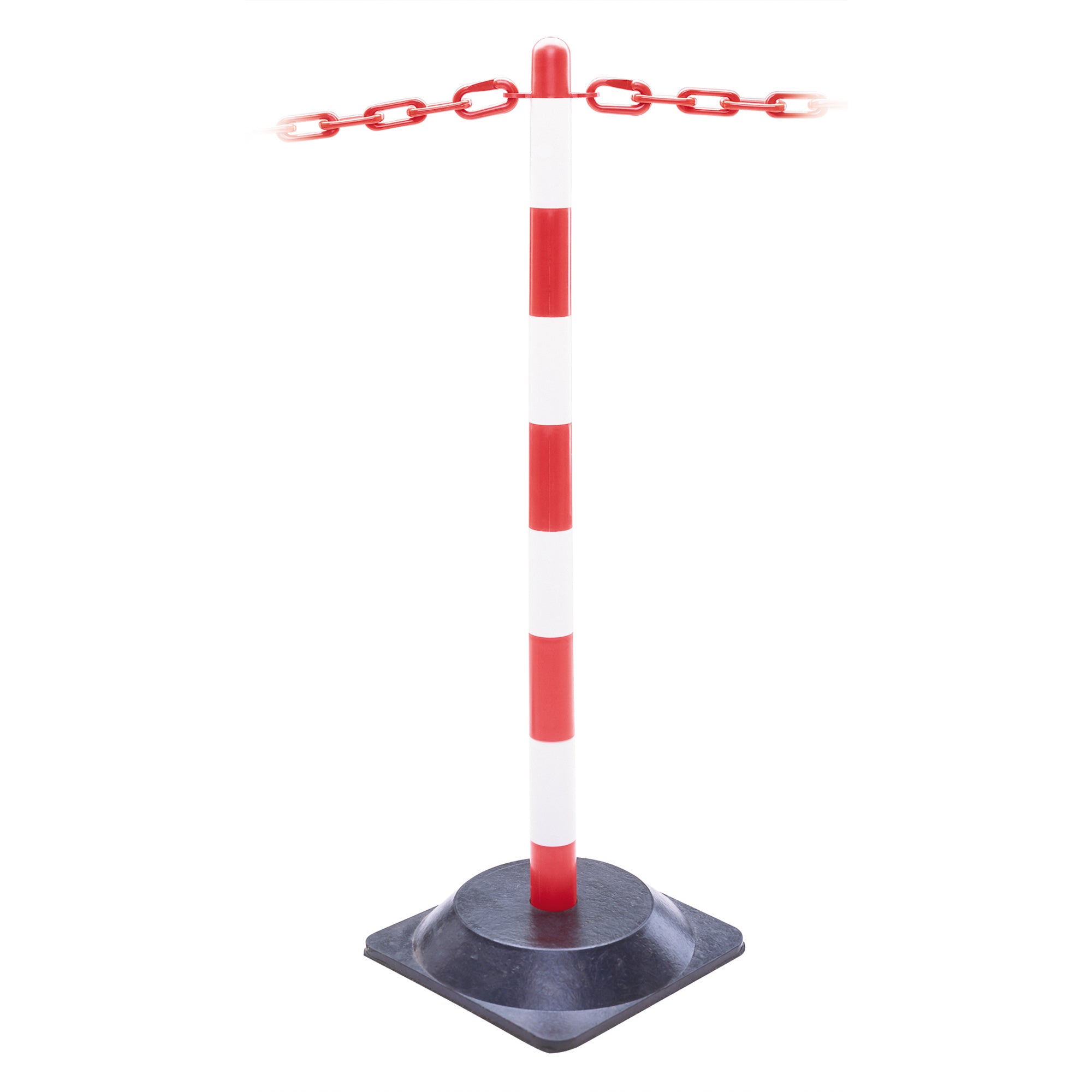 Chain Post Set - Hard Rubber Base