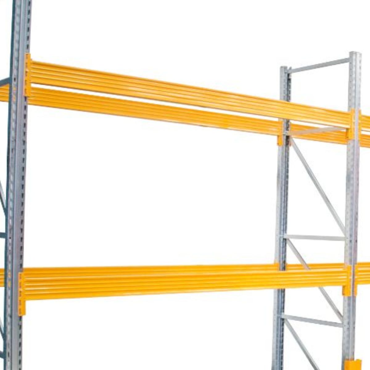 Pair of Pallet Racking Beams - 1350mm to 3300mm Wide