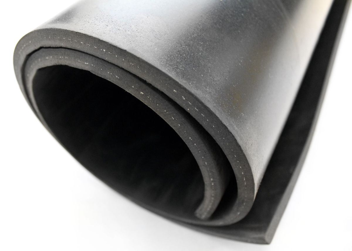 Reinforced Insertion Rubber Sheet Roll (SBR) 1.8mm to 12mm