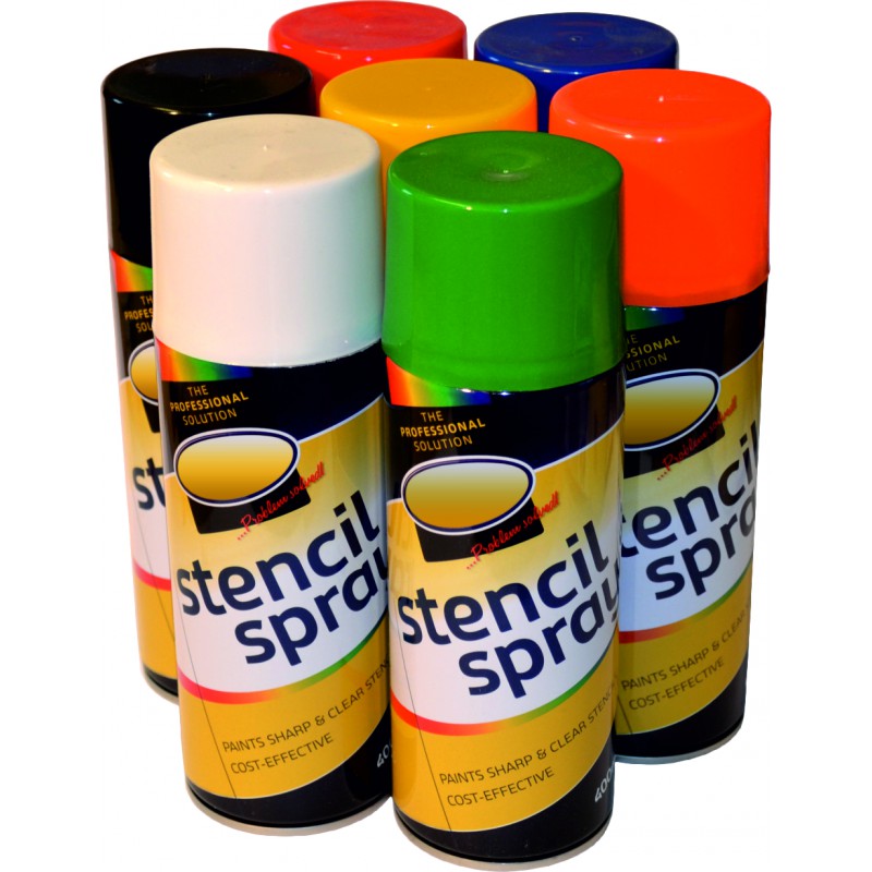 Industrial Stencil Spray Paint - 400ml